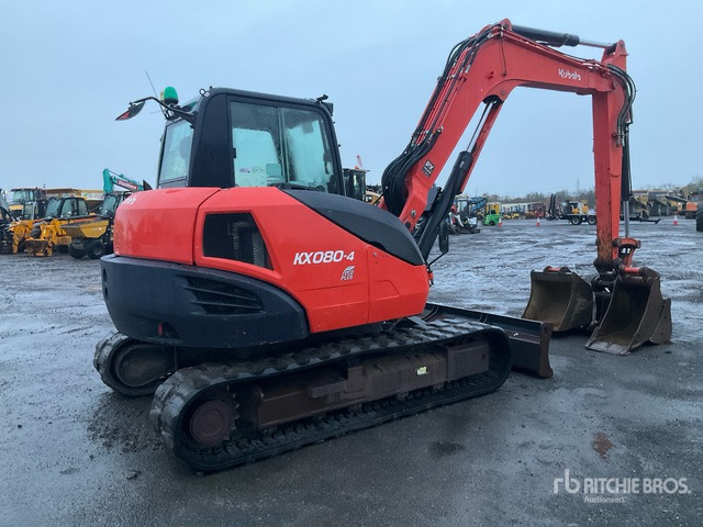 2019 Kubota KX080-4 Tracked Excavator - Excavadora de cadenas: foto 4 2019 Kubota KX080-4 Tracked Excavator - Excavadora de cadenas: foto 4