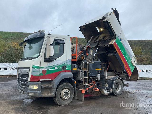 2021 DAF LF230 LA Sweeper Truck - Barredora vial: foto 1 2021 DAF LF230 LA Sweeper Truck - Barredora vial: foto 1