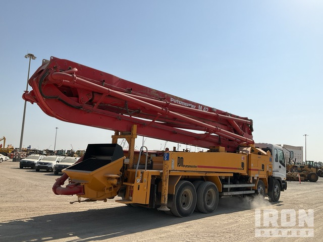 2002 Isuzu CXH50T 2003 Putzmeister M42 on 8x4 Twi ... Concrete Pump Truck - Camión bomba de hormigón: foto 3 2002 Isuzu CXH50T 2003 Putzmeister M42 on 8x4 Twi ... Concrete Pump Truck - Camión bomba de hormigón: foto 3