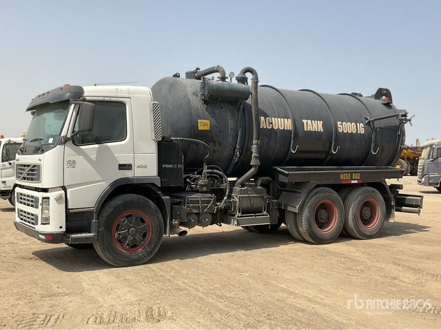 2008 Volvo FM400 6x4 20000 Liters Vacuum Tanker Truck - Limpieza de alcantarillado: foto 1 2008 Volvo FM400 6x4 20000 Liters Vacuum Tanker Truck - Limpieza de alcantarillado: foto 1
