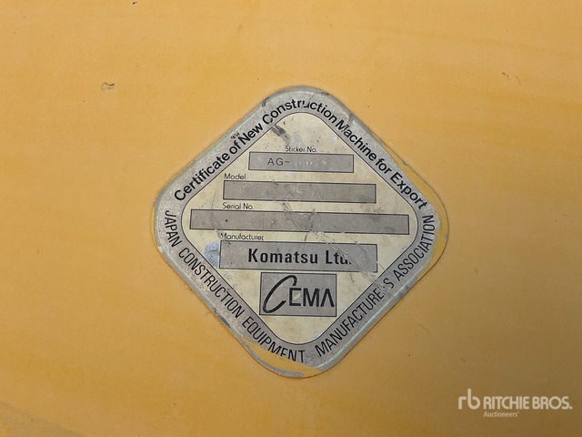 2010 Komatsu GD825A-2 Motor Grader - Grader: foto 4 2010 Komatsu GD825A-2 Motor Grader - Grader: foto 4