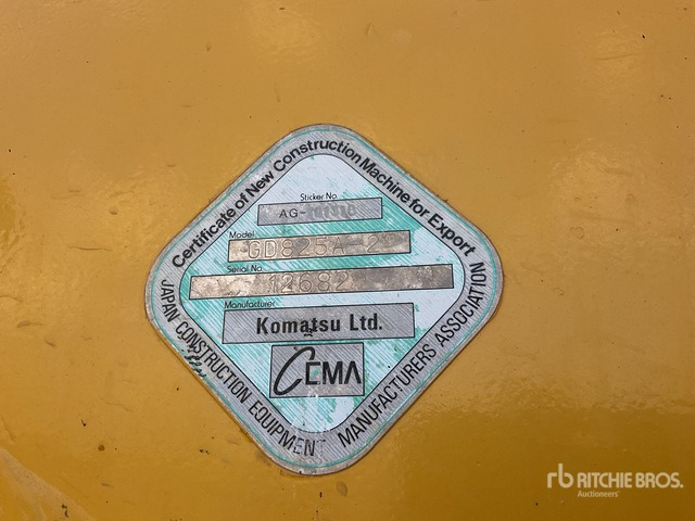 2011 Komatsu GD825A-2 Motor Grader - Grader: foto 4 2011 Komatsu GD825A-2 Motor Grader - Grader: foto 4