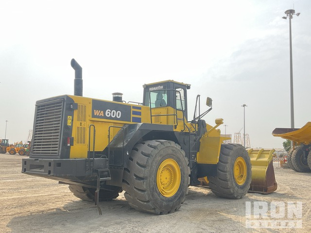 2015 Komatsu WA600-6 Wheel Loader - Cargadora de ruedas: foto 3 2015 Komatsu WA600-6 Wheel Loader - Cargadora de ruedas: foto 3