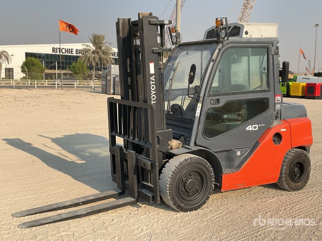 2018 Toyota 8FD40N 4 ton Forklift - Carretilla elevadora diésel: foto 1 2018 Toyota 8FD40N 4 ton Forklift - Carretilla elevadora diésel: foto 1