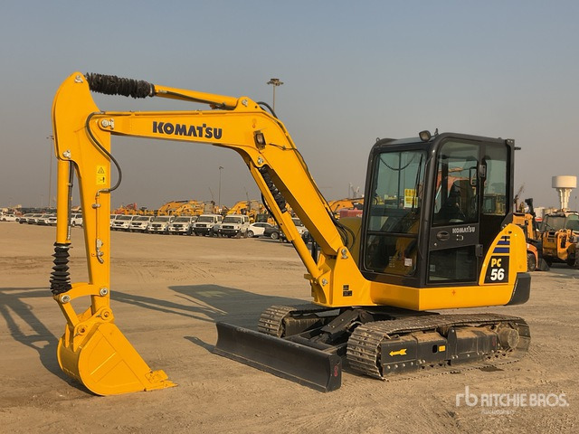 2019 Komatsu PC56-7 Mini Excavator: <6.6t - Miniexcavadora: foto 1 2019 Komatsu PC56-7 Mini Excavator: <6.6t - Miniexcavadora: foto 1