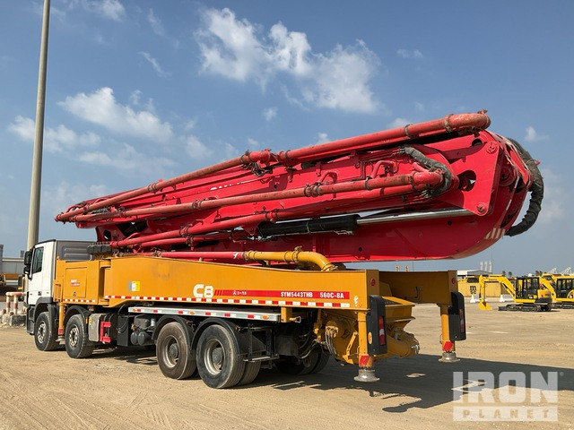 2019 Mercedes-Benz Actros 4141 2019 Sany SYM5443THB 56 m on 8x ... Concrete Pump Truck - Camión bomba de hormigón: foto 3 2019 Mercedes-Benz Actros 4141 2019 Sany SYM5443THB 56 m on 8x ... Concrete Pump Truck - Camión bomba de hormigón: foto 3