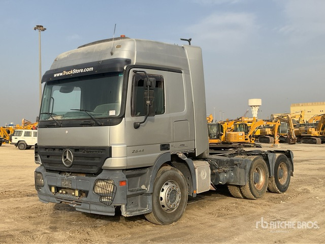 2007 Mercedes-Benz Actros 2644 6x4 T/A Sleeper Truck Tractor - Cabeza tractora: foto 1 2007 Mercedes-Benz Actros 2644 6x4 T/A Sleeper Truck Tractor - Cabeza tractora: foto 1