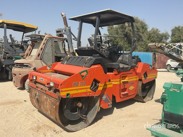 Hamm HD110 Double Drum Roller - Apisonadora de asfalto: foto 3 Hamm HD110 Double Drum Roller - Apisonadora de asfalto: foto 3