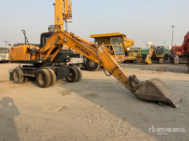 Hyundai Robex 140W-7 - Excavadora de ruedas: foto 5 Hyundai Robex 140W-7 - Excavadora de ruedas: foto 5