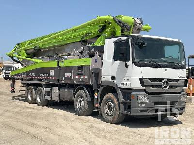MERCEDES-BENZ ACTROS 4141E5 2019 Zoomlion 56X-6RZ 56 m on 8 ... - Camión bomba de hormigón: foto 4 MERCEDES-BENZ ACTROS 4141E5 2019 Zoomlion 56X-6RZ 56 m on 8 ... - Camión bomba de hormigón: foto 4