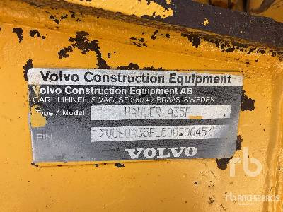 VOLVO A35F - Dúmper articulado: foto 5 VOLVO A35F - Dúmper articulado: foto 5