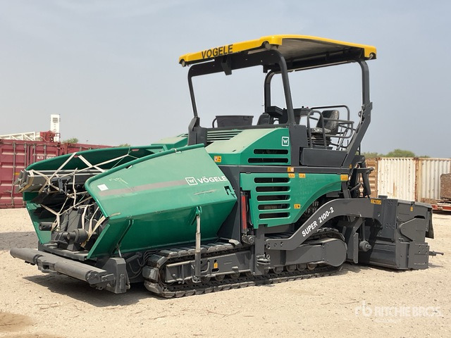 Vogele SUPER 2100-2 - Pavimentadora de asfalto: foto 1 Vogele SUPER 2100-2 - Pavimentadora de asfalto: foto 1