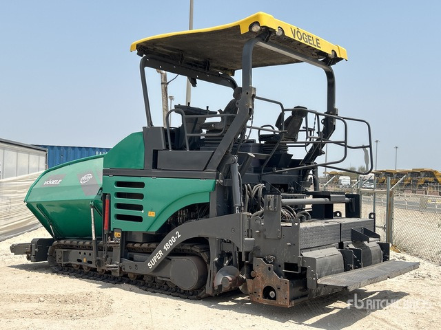 Vogele Super 1800-2 - Pavimentadora de asfalto: foto 4 Vogele Super 1800-2 - Pavimentadora de asfalto: foto 4