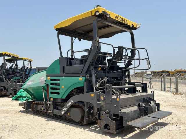 Vogele Super 1800-2 - Pavimentadora de asfalto: foto 4 Vogele Super 1800-2 - Pavimentadora de asfalto: foto 4