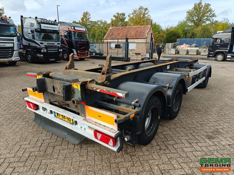 A.J.K. AETL/10-28/19.5 3-Assen Gigant - ContainerSysteem 7m - LiftAs - Trommelremmen - Luchtvering - Centrale Smering - Remolque portacontenedore/ Intercambiable: foto 2 A.J.K. AETL/10-28/19.5 3-Assen Gigant - ContainerSysteem 7m - LiftAs - Trommelremmen - Luchtvering - Centrale Smering - Remolque portacontenedore/ Intercambiable: foto 2