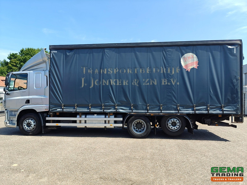 Camión lona DAF CF 400 FAN 6x2/4 SpaceCab Euro6A - Schuifzeilenbak 7.7m + Laadklep 2000kg - HH Vloer - AanhangerKoppeling: foto 18