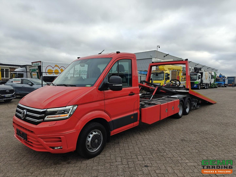 Volkswagen Crafter 6x2 3Zitplaatsen Euro6 - Thoma Plateau 4000kg + Lepel + Dubbele Lier 3.6T - Standkachel - Navi - Furgoneta: foto 1 Volkswagen Crafter 6x2 3Zitplaatsen Euro6 - Thoma Plateau 4000kg + Lepel + Dubbele Lier 3.6T - Standkachel - Navi - Furgoneta: foto 1