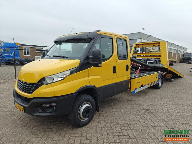Iveco / Tevor 70C18/TR24 4x2 DubbelCabine Euro6D - TEVOR ZP30-C1 + Bril 1800KG - Afstandsbediening - 03/2026 APK - Grua de remolque autos: foto 1 Iveco / Tevor 70C18/TR24 4x2 DubbelCabine Euro6D - TEVOR ZP30-C1 + Bril 1800KG - Afstandsbediening - 03/2026 APK - Grua de remolque autos: foto 1