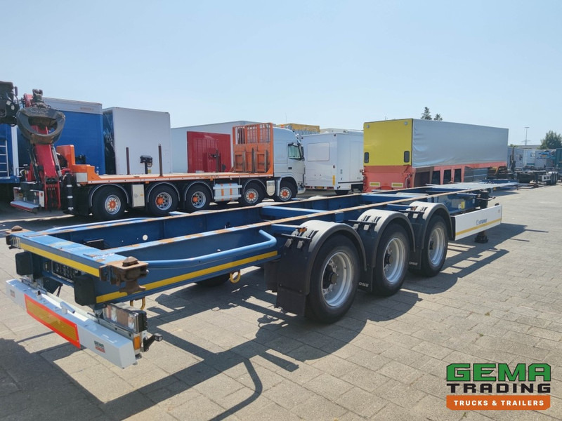 Krone SD 40 45 FT ContainerChassis 4720kg - BPW drum Brakes (O1503) - Semirremolque portacontenedore/ Intercambiable: foto 1 Krone SD 40 45 FT ContainerChassis 4720kg - BPW drum Brakes (O1503) - Semirremolque portacontenedore/ Intercambiable: foto 1
