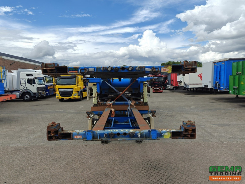 Krone SDC 27 3-assen BPW - DrumBrakes - 4700KG - 2x 20FT 1x 30FT 1x40FT - Pakket van 2 - Semirremolque portacontenedore/ Intercambiable: foto 5 Krone SDC 27 3-assen BPW - DrumBrakes - 4700KG - 2x 20FT 1x 30FT 1x40FT - Pakket van 2 - Semirremolque portacontenedore/ Intercambiable: foto 5