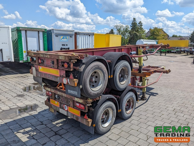 Krone SZC 20FT 2-Assen ROR - STEEL Suspension - DOUBLE tires - DrumBrakes - Semirremolque portacontenedore/ Intercambiable: foto 1 Krone SZC 20FT 2-Assen ROR - STEEL Suspension - DOUBLE tires - DrumBrakes - Semirremolque portacontenedore/ Intercambiable: foto 1