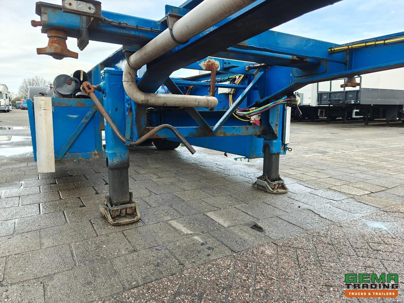 Semirremolque portacontenedore/ Intercambiable LAG O-3-39 02 3-Assen BPW - 20/30FT Kiepchassis - Rotary Feeder - Schijfremmen - 5300KG: foto 7