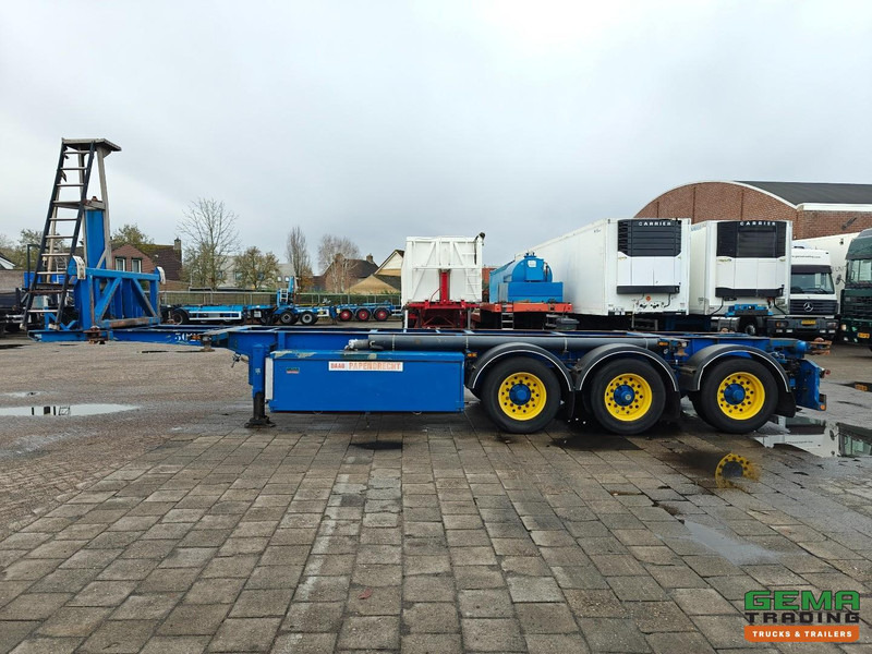 Semirremolque portacontenedore/ Intercambiable LAG O-3-39 02 3-Assen BPW - 20/30FT Kiepchassis - Rotary Feeder - Schijfremmen - 5300KG: foto 15