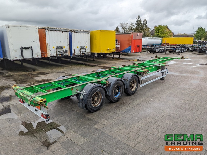 Lecitrailer 3E20-PC.HC 3-Assen BPW Lift-As - 4800kg - 1x 20FT 2x20FT 1x30FT 1x40FT (O1774) - Semirremolque portacontenedore/ Intercambiable: foto 1 Lecitrailer 3E20-PC.HC 3-Assen BPW Lift-As - 4800kg - 1x 20FT 2x20FT 1x30FT 1x40FT (O1774) - Semirremolque portacontenedore/ Intercambiable: foto 1