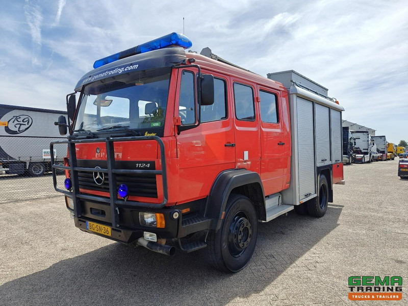 Mercedes-Benz 1124 AF 4x4 Dubbelcab 6Cil - 8 Pers - Ziegler TS - Tankautospuit  TS09 LD2.800 HD265 T2.000 S40 - 04/2026 APK - Camión de bomberos: foto 1 Mercedes-Benz 1124 AF 4x4 Dubbelcab 6Cil - 8 Pers - Ziegler TS - Tankautospuit  TS09 LD2.800 HD265 T2.000 S40 - 04/2026 APK - Camión de bomberos: foto 1