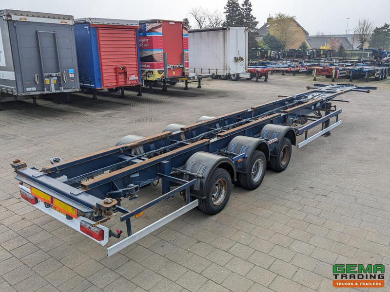 Renders RMOC 12 27CC 3-Assen BPW - Dubbellucht - Trommelremmen - 40FT - Schotelhoogte 105cm - Semirremolque portacontenedore/ Intercambiable: foto 1 Renders RMOC 12 27CC 3-Assen BPW - Dubbellucht - Trommelremmen - 40FT - Schotelhoogte 105cm - Semirremolque portacontenedore/ Intercambiable: foto 1