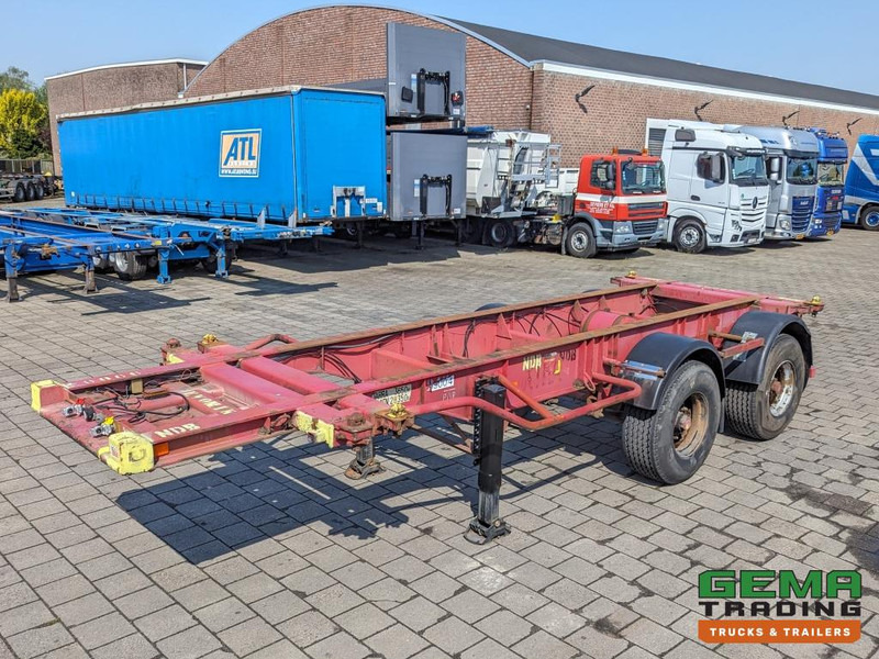 SHLADOT SD-901M 2-Assen ROR DrumBrakes - SteelSuspension - 20FT Connection (O1870) - Semirremolque portacontenedore/ Intercambiable: foto 1 SHLADOT SD-901M 2-Assen ROR DrumBrakes - SteelSuspension - 20FT Connection (O1870) - Semirremolque portacontenedore/ Intercambiable: foto 1