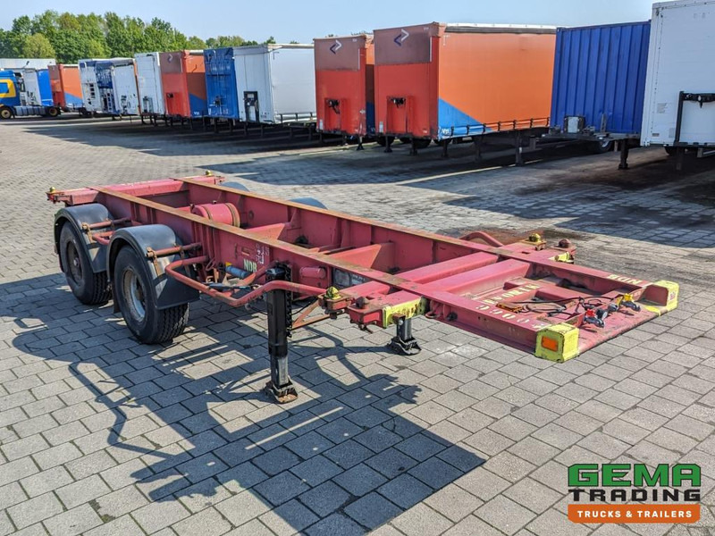 SHLADOT SD-901M 2-Assen ROR DrumBrakes - SteelSuspension - 20FT Connection (O1870) - Semirremolque portacontenedore/ Intercambiable: foto 4 SHLADOT SD-901M 2-Assen ROR DrumBrakes - SteelSuspension - 20FT Connection (O1870) - Semirremolque portacontenedore/ Intercambiable: foto 4