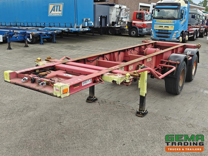 SHLADOT SD-901M 2-Assen ROR DrumBrakes - SteelSuspension - 20FT Connection (O2038) - Semirremolque portacontenedore/ Intercambiable: foto 1 SHLADOT SD-901M 2-Assen ROR DrumBrakes - SteelSuspension - 20FT Connection (O2038) - Semirremolque portacontenedore/ Intercambiable: foto 1