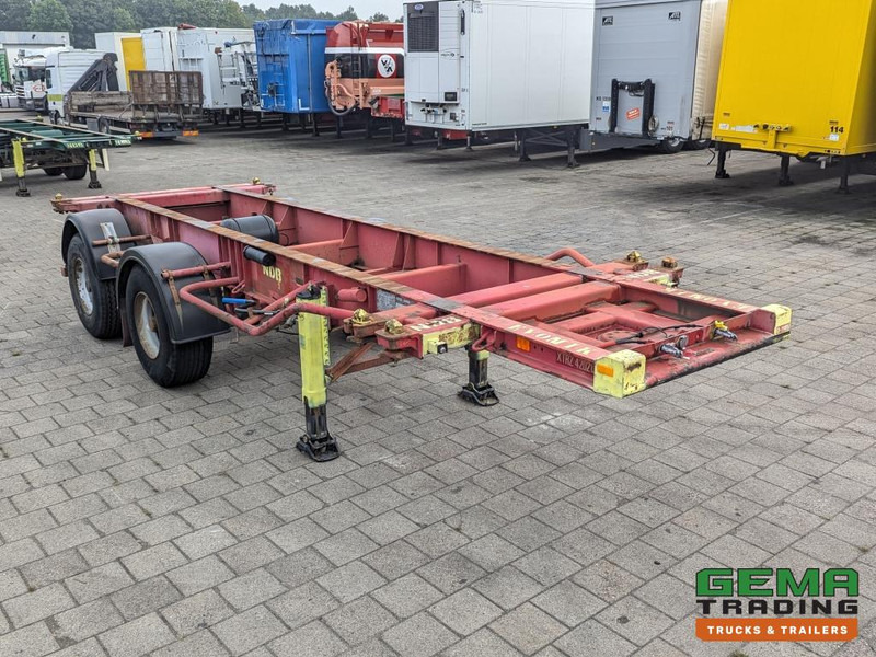 SHLADOT SD-901M 20FT 2-Assen ROR DrumBrakes - Steel Suspension - 20 units in Stock (O1985) - Semirremolque portacontenedore/ Intercambiable: foto 4 SHLADOT SD-901M 20FT 2-Assen ROR DrumBrakes - Steel Suspension - 20 units in Stock (O1985) - Semirremolque portacontenedore/ Intercambiable: foto 4