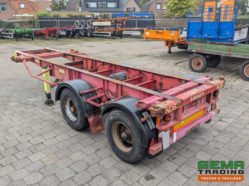 SHLADOT SD-901M 20FT 2-Assen ROR DrumBrakes - Steel Suspension - 20 units in Stock (O1985) - Semirremolque portacontenedore/ Intercambiable: foto 3 SHLADOT SD-901M 20FT 2-Assen ROR DrumBrakes - Steel Suspension - 20 units in Stock (O1985) - Semirremolque portacontenedore/ Intercambiable: foto 3