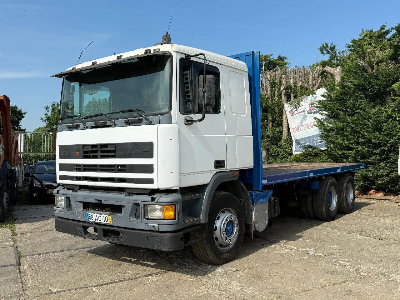 DAF 95.360 ATI 6X2 Chassis ZF Manual Gearbox - Camión caja abierta: foto 2 DAF 95.360 ATI 6X2 Chassis ZF Manual Gearbox - Camión caja abierta: foto 2