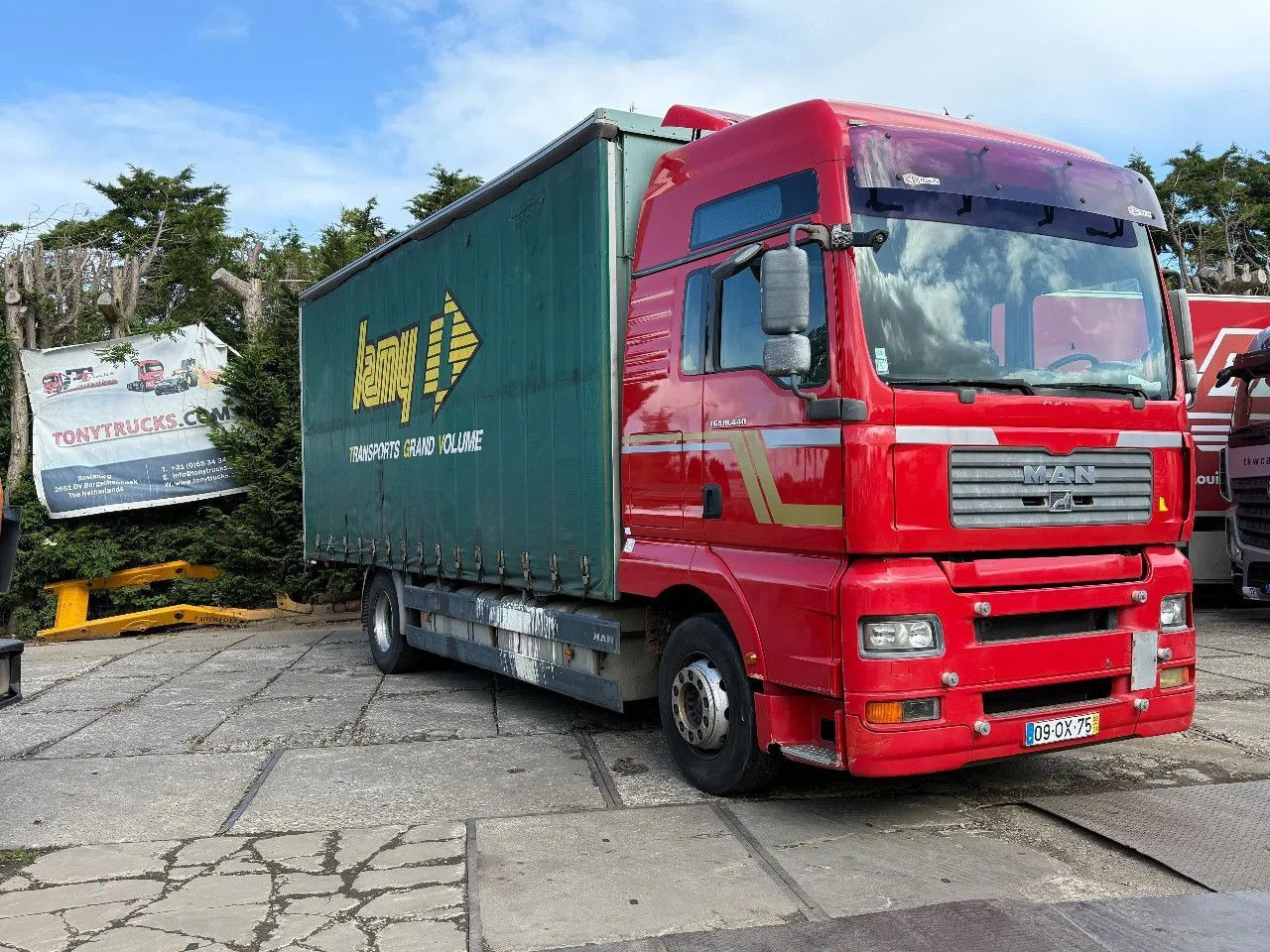 MAN TGA 18.440 4X2 BOX Spring/Air EURO3 Retarder ZF - Camión caja cerrada: foto 1 MAN TGA 18.440 4X2 BOX Spring/Air EURO3 Retarder ZF - Camión caja cerrada: foto 1