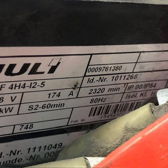 Drive motor for Linde series 1120 - Motor y piezas para Equipo de manutención: foto 4 Drive motor for Linde series 1120 - Motor y piezas para Equipo de manutención: foto 4