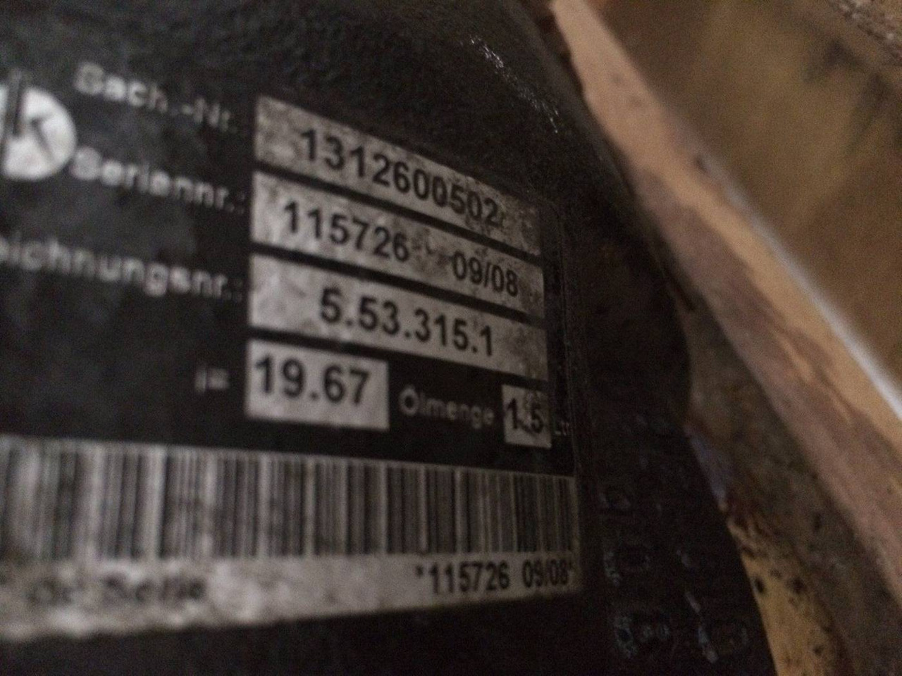 Drive unit for Linde series 132/133 - Motor y piezas para Equipo de manutención: foto 3 Drive unit for Linde series 132/133 - Motor y piezas para Equipo de manutención: foto 3