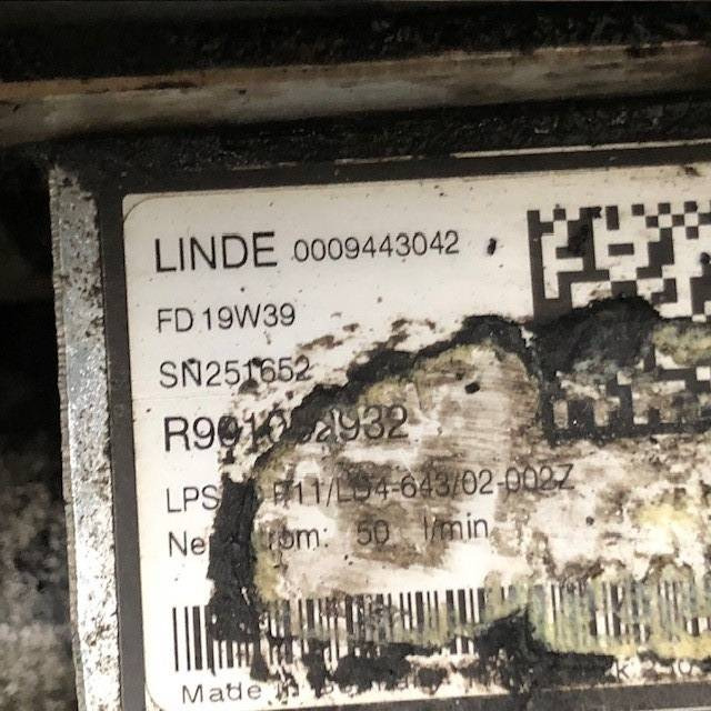 Hydraulic pump for Linde 386-02 - Bomba de dirección para Equipo de manutención: foto 4 Hydraulic pump for Linde 386-02 - Bomba de dirección para Equipo de manutención: foto 4