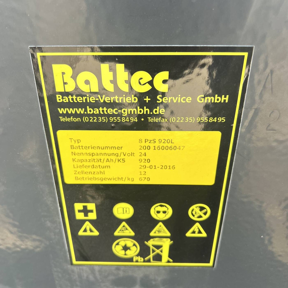 Carretilla elevadora eléctrica Jungheinrich EFG-DH15: foto 13 Carretilla elevadora eléctrica Jungheinrich EFG-DH15: foto 13