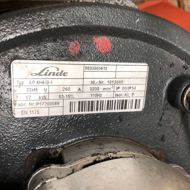 Pump motor for Linde - Motor y piezas para Equipo de manutención: foto 3 Pump motor for Linde - Motor y piezas para Equipo de manutención: foto 3