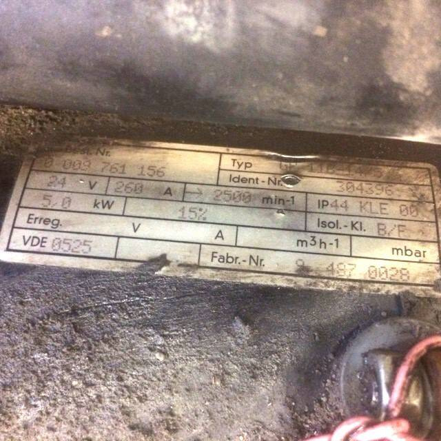 Pump motor for Linde series 324 - Motor y piezas para Equipo de manutención: foto 3 Pump motor for Linde series 324 - Motor y piezas para Equipo de manutención: foto 3