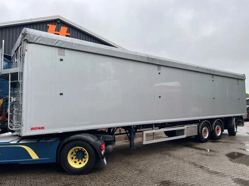 Bulthuis 90m3 Cargo Floor 10MM 2 jaar oud! Stuuras/Lenkachse/Steering Gereviseerde cylinders - Semirremolque piso movil: foto 1 Bulthuis 90m3 Cargo Floor 10MM 2 jaar oud! Stuuras/Lenkachse/Steering Gereviseerde cylinders - Semirremolque piso movil: foto 1