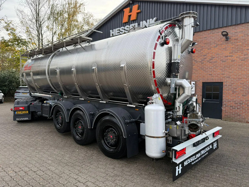 D-Tec WIENHOFF 28.500L Edelstahl Tierfutter/Gülleauflieger Neuwertig! 6m3 Vogelsang pomp - Semirremolque cisterna: foto 2 D-Tec WIENHOFF 28.500L Edelstahl Tierfutter/Gülleauflieger Neuwertig! 6m3 Vogelsang pomp - Semirremolque cisterna: foto 2