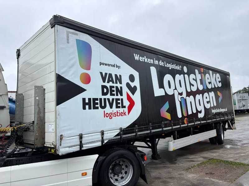 Groenewegen 11M City-trailer Stuuras Dhollandia Laadklep 2000KG APK/TUV 08-04-2026 - Semirremolque lona: foto 1 Groenewegen 11M City-trailer Stuuras Dhollandia Laadklep 2000KG APK/TUV 08-04-2026 - Semirremolque lona: foto 1