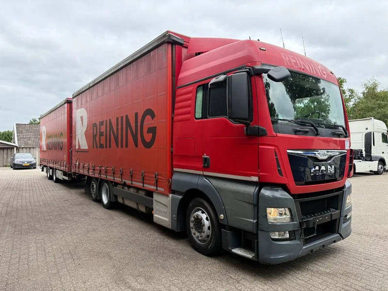 MAN TGX 26.400 6X2 JUMBO Kombi 120m3 Complete 2015, Galvanized - Camión caja cerrada: foto 2 MAN TGX 26.400 6X2 JUMBO Kombi 120m3 Complete 2015, Galvanized - Camión caja cerrada: foto 2