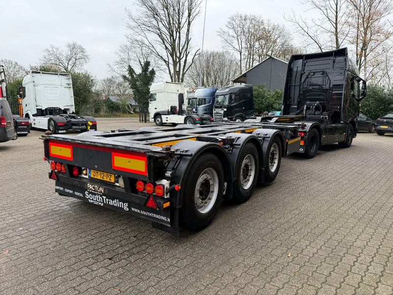 Pacton 2x20/30/40/45 FT Multi Liftas SAF Schijfremmen NL Trailer APK/TUV 14-02-2026 - Semirremolque portacontenedore/ Intercambiable: foto 3 Pacton 2x20/30/40/45 FT Multi Liftas SAF Schijfremmen NL Trailer APK/TUV 14-02-2026 - Semirremolque portacontenedore/ Intercambiable: foto 3