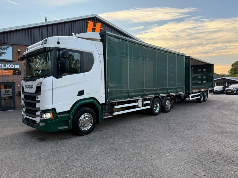 Scania R500 NGS 6X2 Retarder Stuuras 551.670KM! Schuifzeilen Combi Hefdak - Camión lona: foto 1 Scania R500 NGS 6X2 Retarder Stuuras 551.670KM! Schuifzeilen Combi Hefdak - Camión lona: foto 1