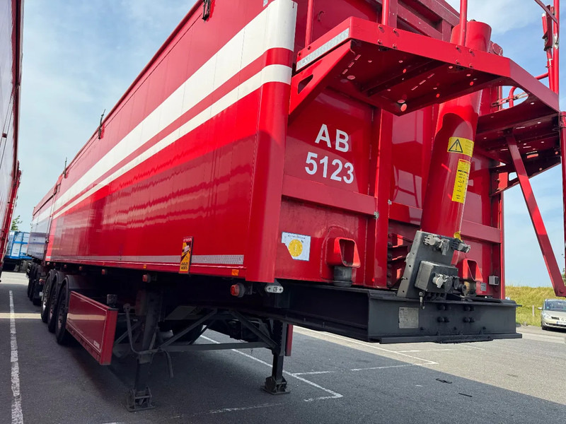 Semirremolque volquete Stas S300CX 58m3 Alcoa SAF Klep/Deuren combi top condition 6370kg: foto 7